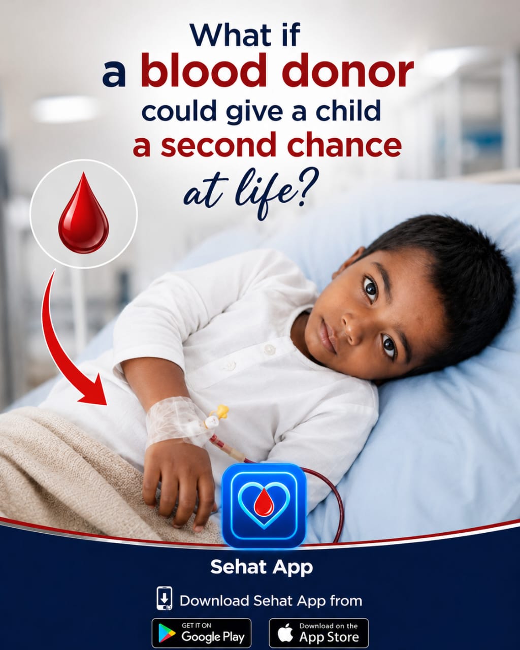 Drop of Blood, A Lifetime of Hope.